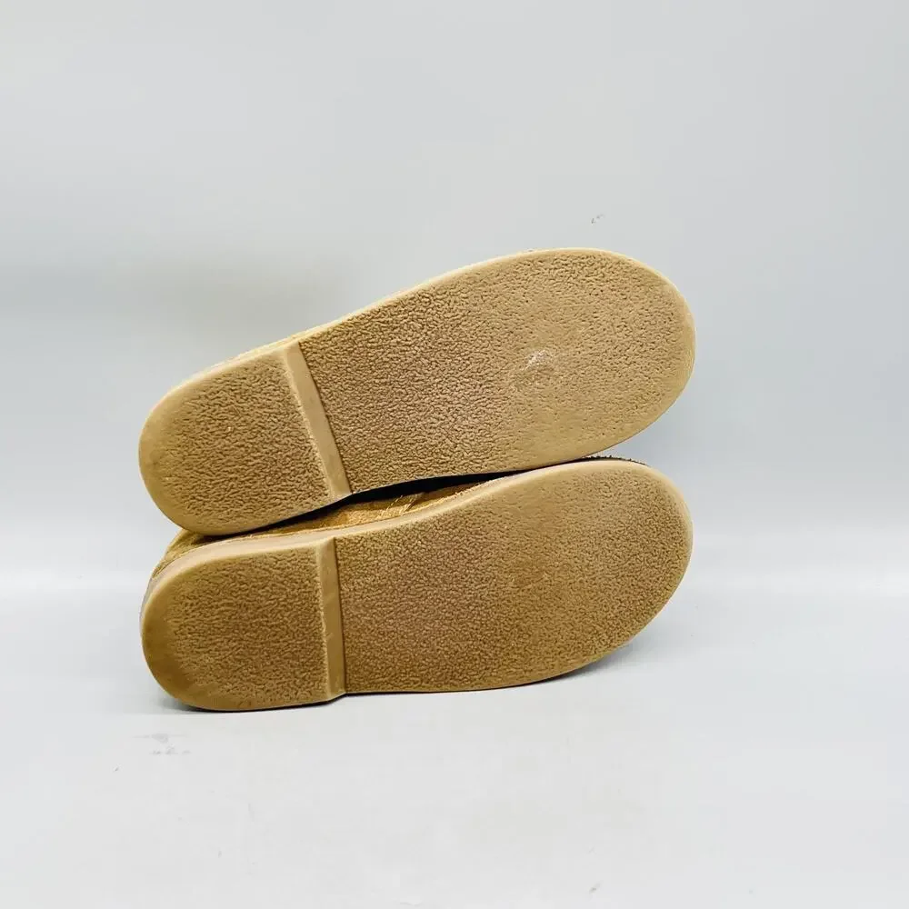 J Crew Boots Boys 3 Brown Suede Chukka Desert Ankle Lace Up Casual Crewcuts